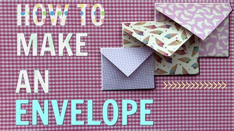 How To Make An Envelope Easy Youtube