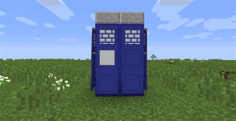 Accurate Working 11th Doctors Tardis For Minecraft Pocket Edition