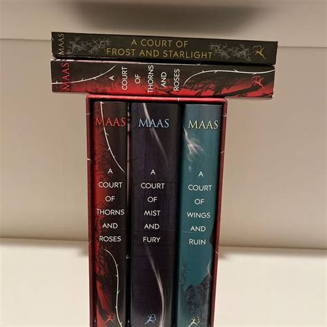 A Court Of Thorns And Roses Boxed Set Original Hardcovers Plus 2 Paperbacks By Sarah J Maas