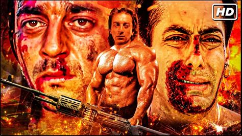 सलमान और संजय के बिच चेदि मोहब्बत की जंग Sanjay Dutt Salman Khan Blockbuster Action Hindi