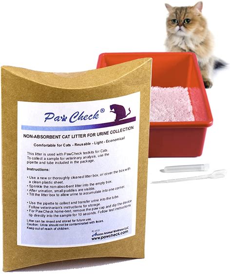 Pawcheck Cat Litter For Urine Collection Reusable And Non Absorbent