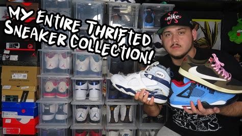 My Entire Thrifted Sneaker Collection 2020 Update Youtube