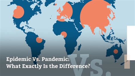 Epidemic Vs Pandemic What Exactly Is The Difference