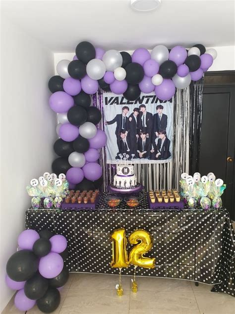 Fiesta Bts Decoracion Fiestas De Cumpleaños Para Adolescentes Temas