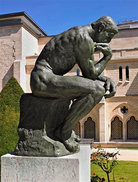 El Pensador Le Penseur Por Auguste Rodin Bronce 1903 Museo Rodin