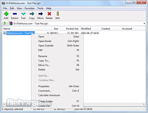 Winzip provides an optimal use of space for storage when transferring files and storing them in the cloud. 7-Zip 17.01 Beta (64-bit) Download for Windows / FileHorse.com