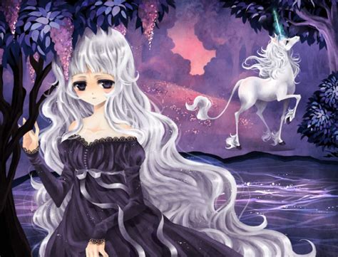 Unicorn Anime Wallpapers Wallpaper Cave