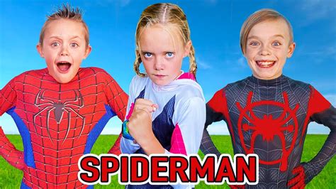 Spiderman The Movie Kids Fun Tv Spider Man Compilation Video Youtube