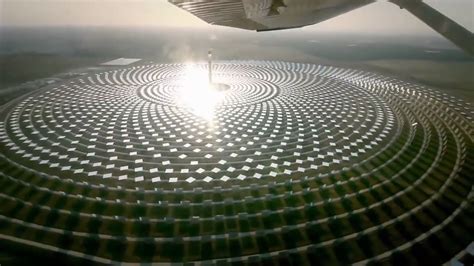 Gemasolar Concentrated Solar Thermal Power Plant Plus Molten Salt Storage Csp By Terresol