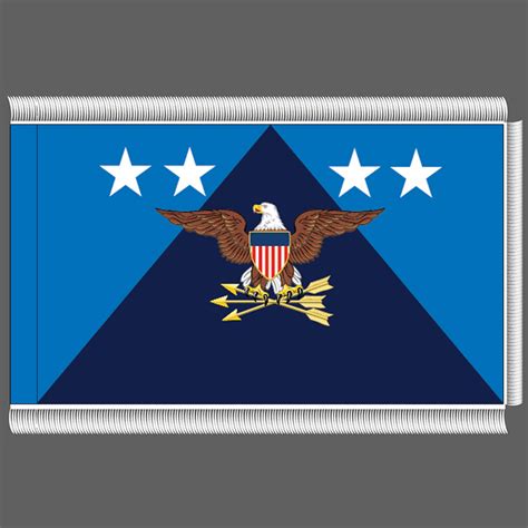 Us Under Secretary Of Defense Fringed Flag