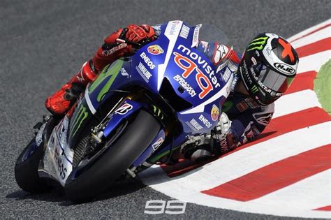 Jorge Lorenzo Maximum Lean Angle Catalunya 2015 Motogp Yamaha Motogp