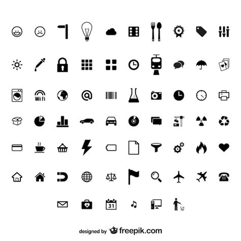 Premium Vector Great Web Icons Collection
