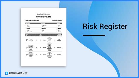 Risk Register What Is A Risk Register Definition Types Uses