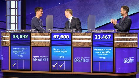 The acronym goat—greatest of all time—gets thrown around rather casually these days, but we felt it was the right time to settle any and all arguments about who is truly the god in eight of the most popular sports. Greatest of All Time on 'Jeopardy!': Who Won Game 3? - The ...