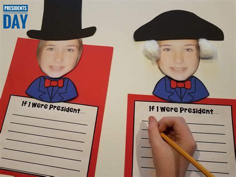 If I Were President Writing Craft Presidents Day Kindergarten