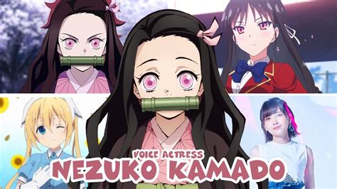 Nezuko Kamado Same Anime Characters Voice Actor With Nezuko Kimetsu