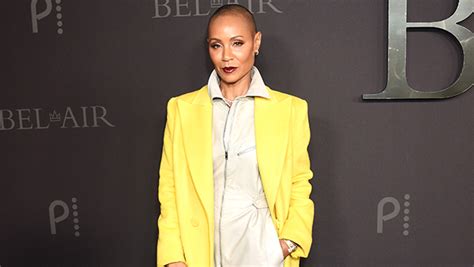 Jada Pinkett Smith Looks Fierce With Shaved Head At Bel Air