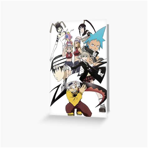 Soul Eater Greeting Card By Punkybubble Redbubble