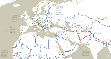 This Massive Map Shows All Of The Worlds Borders By Age