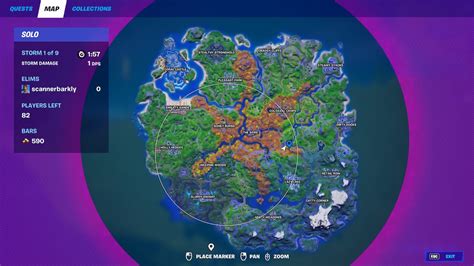 Fortnite Chapter 2 Season 6 Map And Named Locations Doublexp
