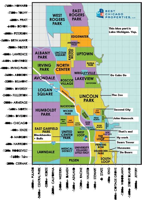 A Helpful Chicago Map Chicago Neighborhoods Map Chicago Map Chicago