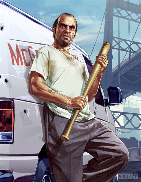 Gta 5 Art Introduces A Swathe Of Characters Vg247