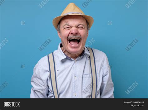 Senior Angry Mad Man Image And Photo Free Trial Bigstock