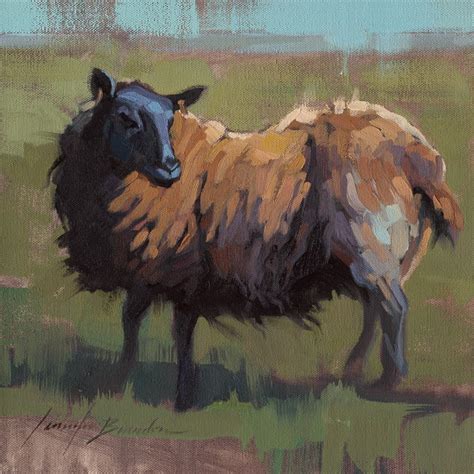 Sheep Art Print Jen Brandon Studio