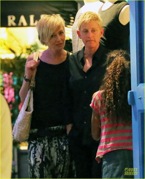 Ellen Degeneres And Portia De Rossi Holiday Jewelry Shopping Photo