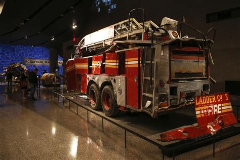 A Fdny Fire Truck From Ladder Co 3 Is Seen Inside The National