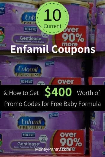 10 Current Enfamil Coupon Codes Get 400 Worth Of Promo Codes For
