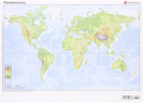 Mapamundi Grande planisferios temáticos para descargar e imprimir