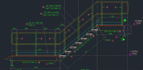 Steel Stairs Cad Files Dwg Files Plans And Details