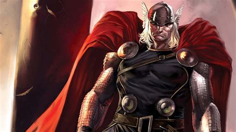 Online Crop Thor Illustration Comics Thor Hd Wallpaper Wallpaper