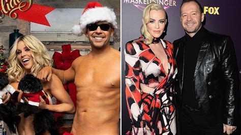 Jenny Mccarthy Donnie Wahlberg Pose Nude For Beauty Campaign Sexiz Pix