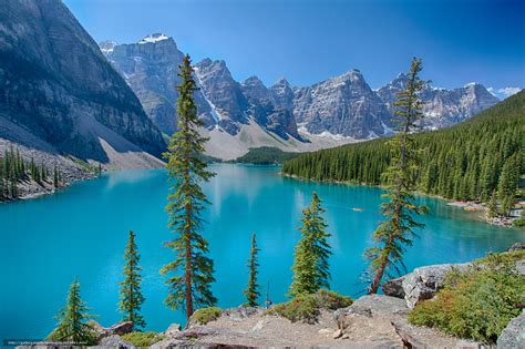 下载壁纸 冰碛湖 班夫国家公园（banff National Park） 湖 山 免费为您的桌面分辨率的壁纸 5183x3453