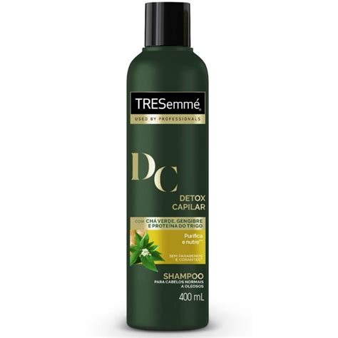 Tresemmé Shampoo Detox Capilar Com 400ml Unilever Farma Direta