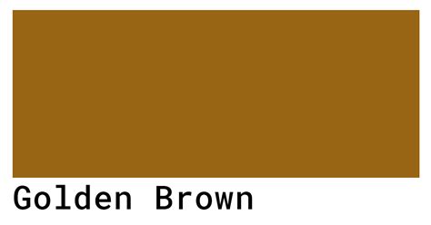 Golden Brown Color Codes The Hex Rgb And Cmyk Values
