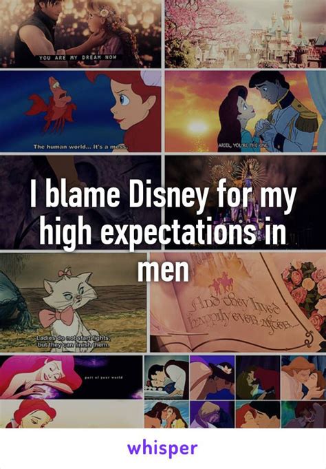 I Blame Disney For My High Expectations In Men