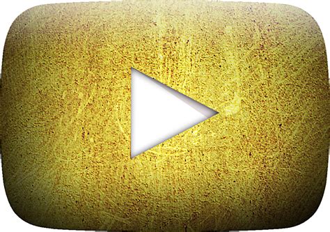 Transparent Gold Youtube Icon Rwanda 24