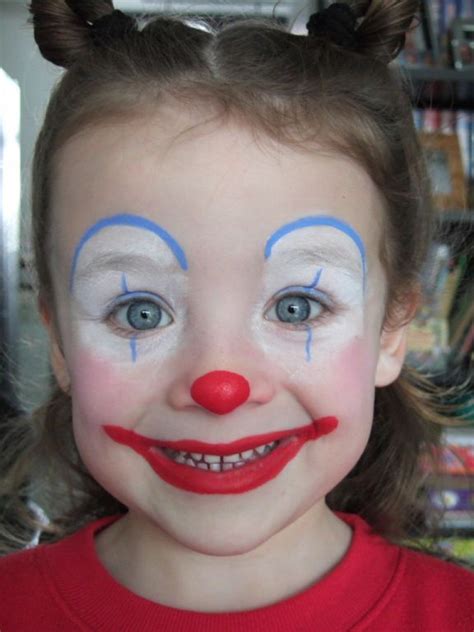 Schminken Simpel Clowntje Clown Face Paint Face Painting Halloween