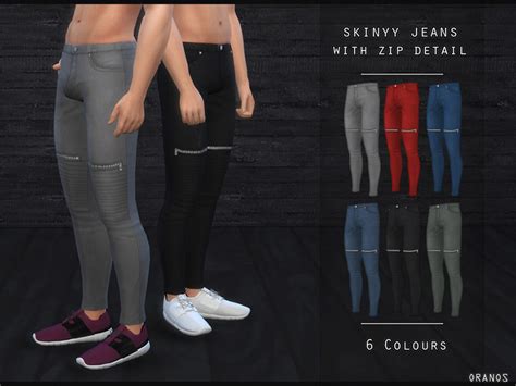 Best Sims 4 Skinny Jeans Cc Guys Girls Fandomspot