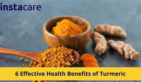 6 Effective Health Benefits Of Turmeric
