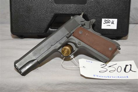 Restricted Auto Ordnance Model 1911 A1 Wwii Parkerized Series 45 Auto