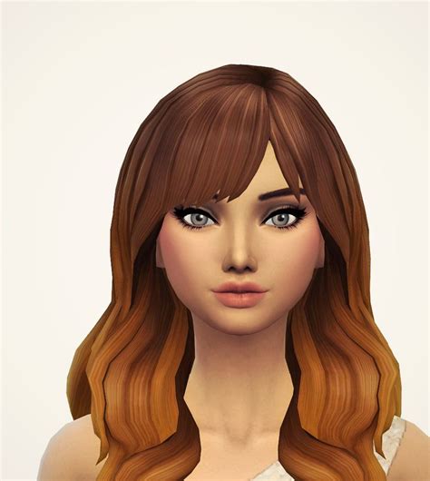 Sims 4 Long Hair Cc Maxis Match Eggret