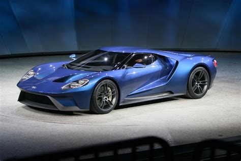 Ford Unveils 600 Hp Twin Turbo Ecoboost V6 Gt Supercar At Detroit Auto