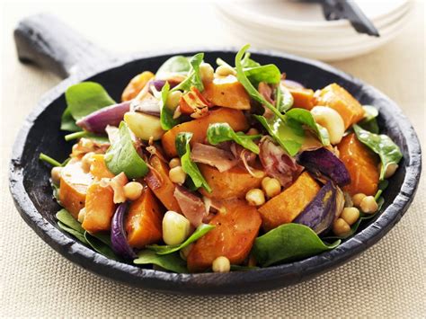Sweet Potato And Spinach Salad Recipe Eatsmarter