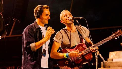 El Emocionante Encuentro Entre Roger Federer Y Coldplay En Un Concierto