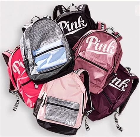 Victorias Secret Vs Pink Full Size Campus Backpack Bookbag Choose Color