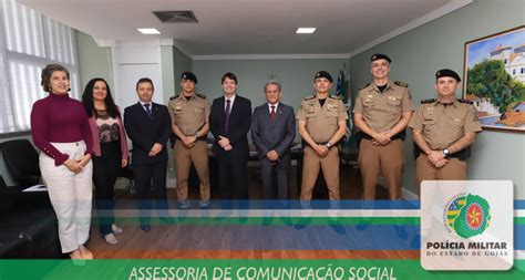 Comando Geral Da Pmgo Participa De Reunião No Tre Polícia Militar Do Estado De Goiás
